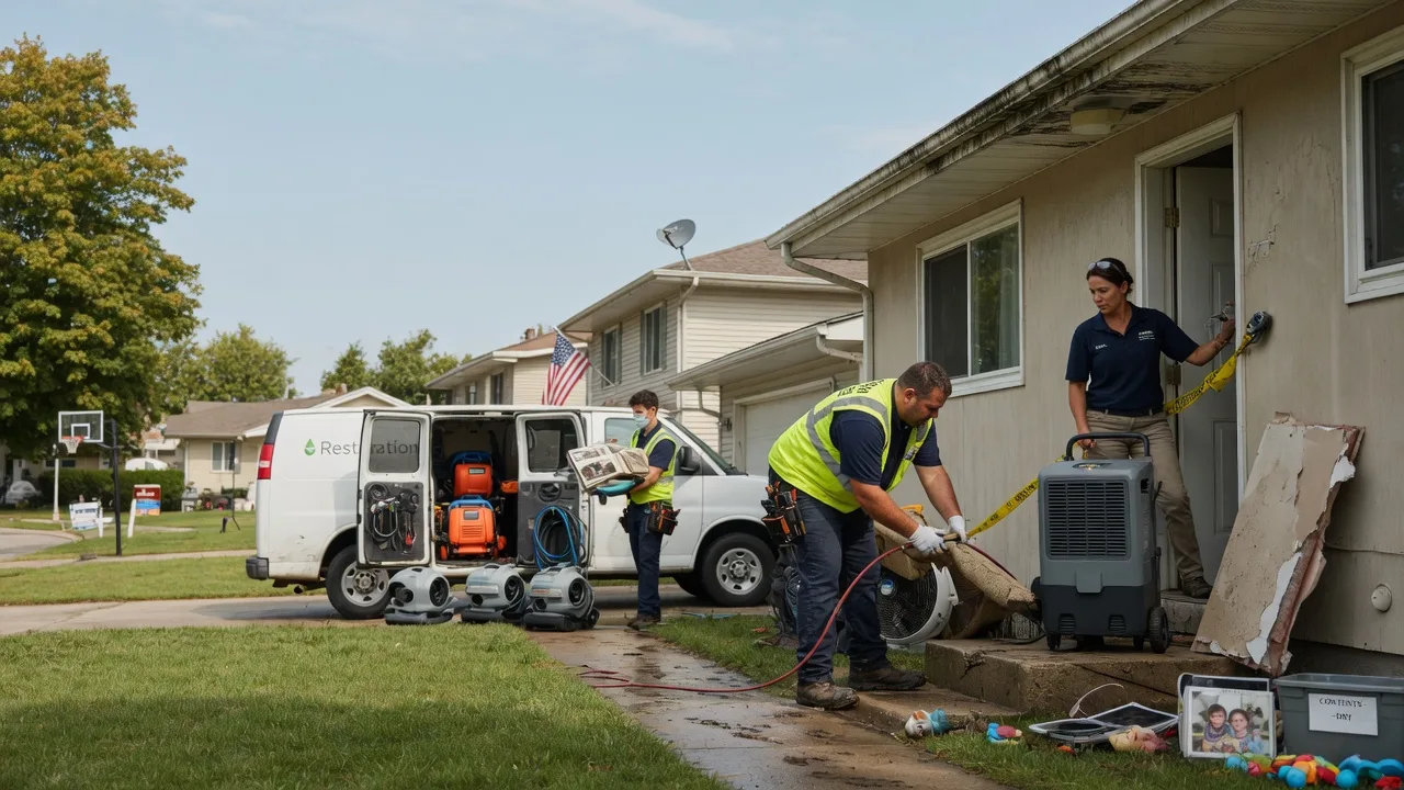 Water Damage Restoration in Gilson, IL near me